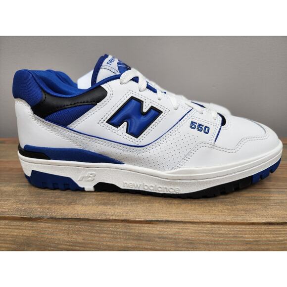 DS New Balance 550 White Blue Size 8.5 Mens Sneakers BB550SN1 BRAND NEW